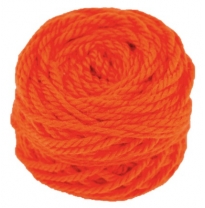 golden fleece - 16 ply Australian eco wool yarn 50g, orange